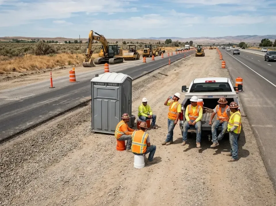 highway-road-construction-crew-007 — frequently asked questions, Porta Potty and Restroom Rentals in Walnut Hill, TN